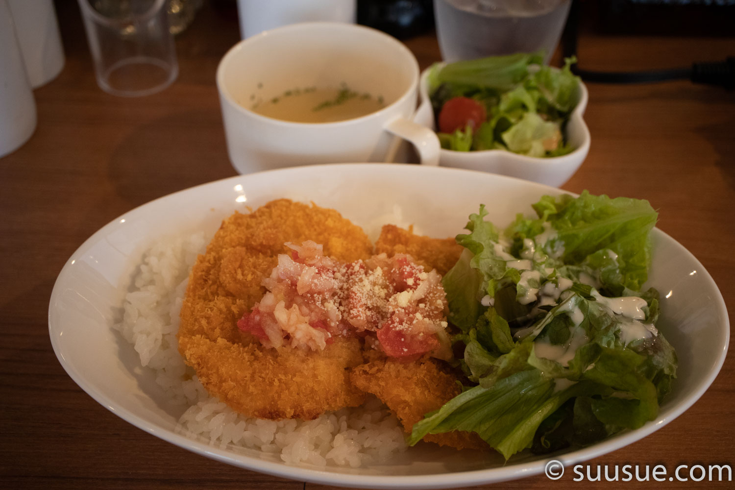 洋風チキンカツ丼