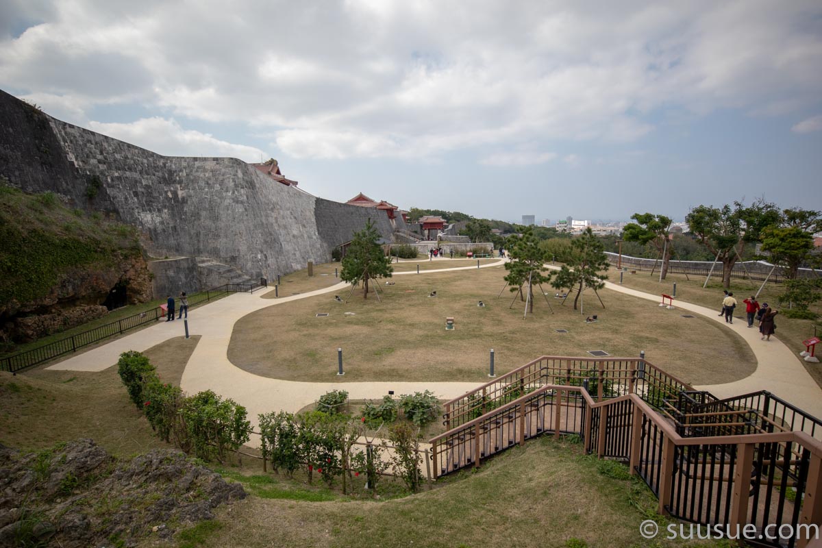 首里城　ガマ遺構東側