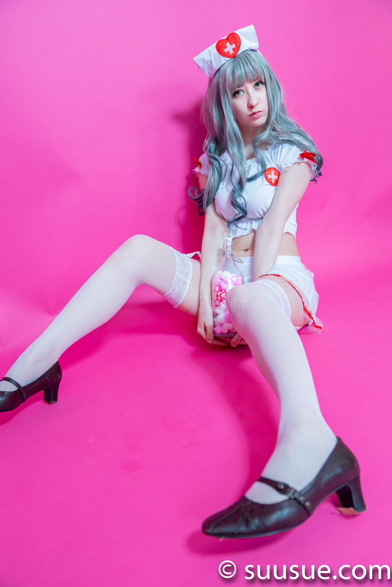 八雲聖　白ナース　2019/03/10 ファルファーレ撮影会