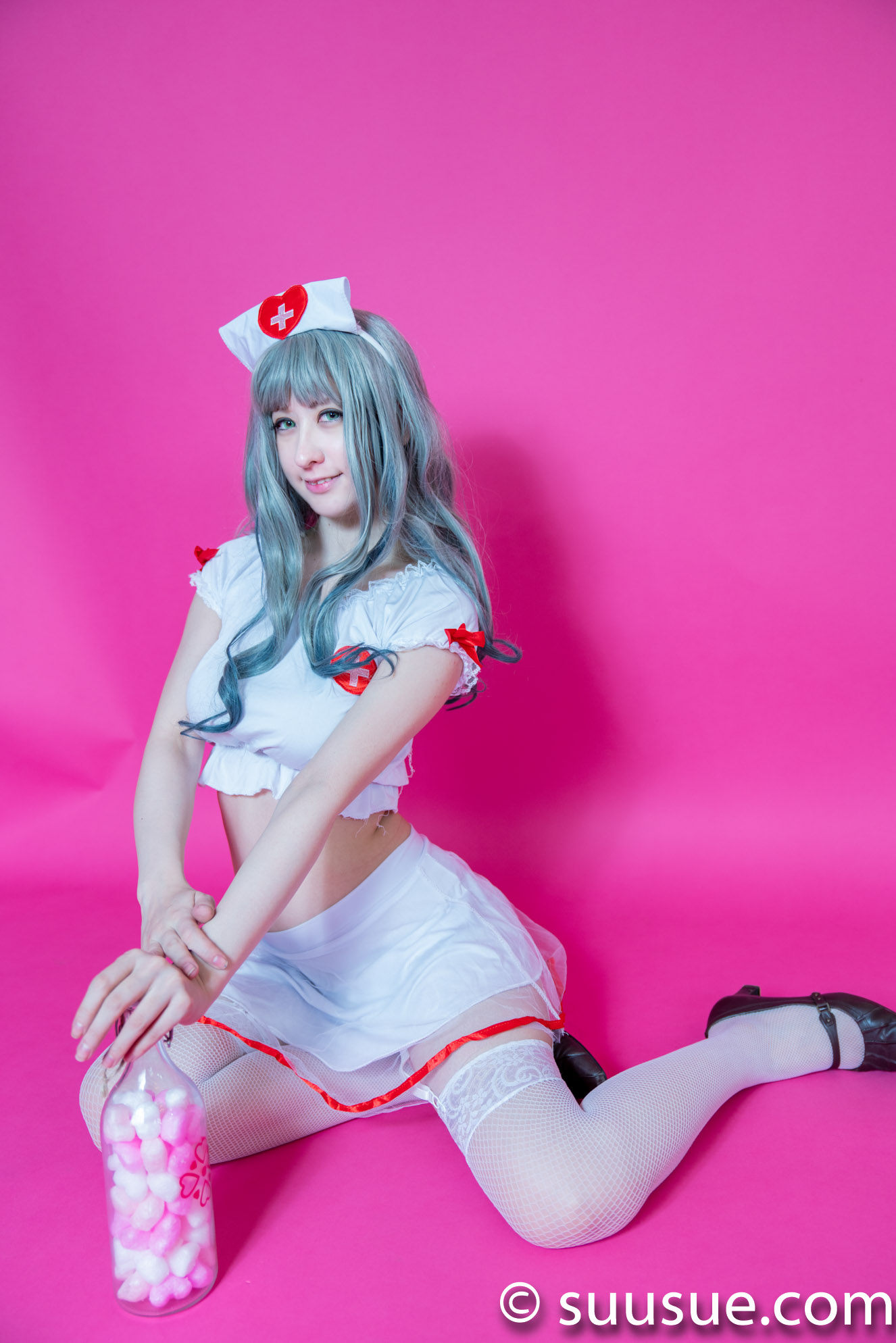 八雲聖　白ナース　2019/03/10 ファルファーレ撮影会
