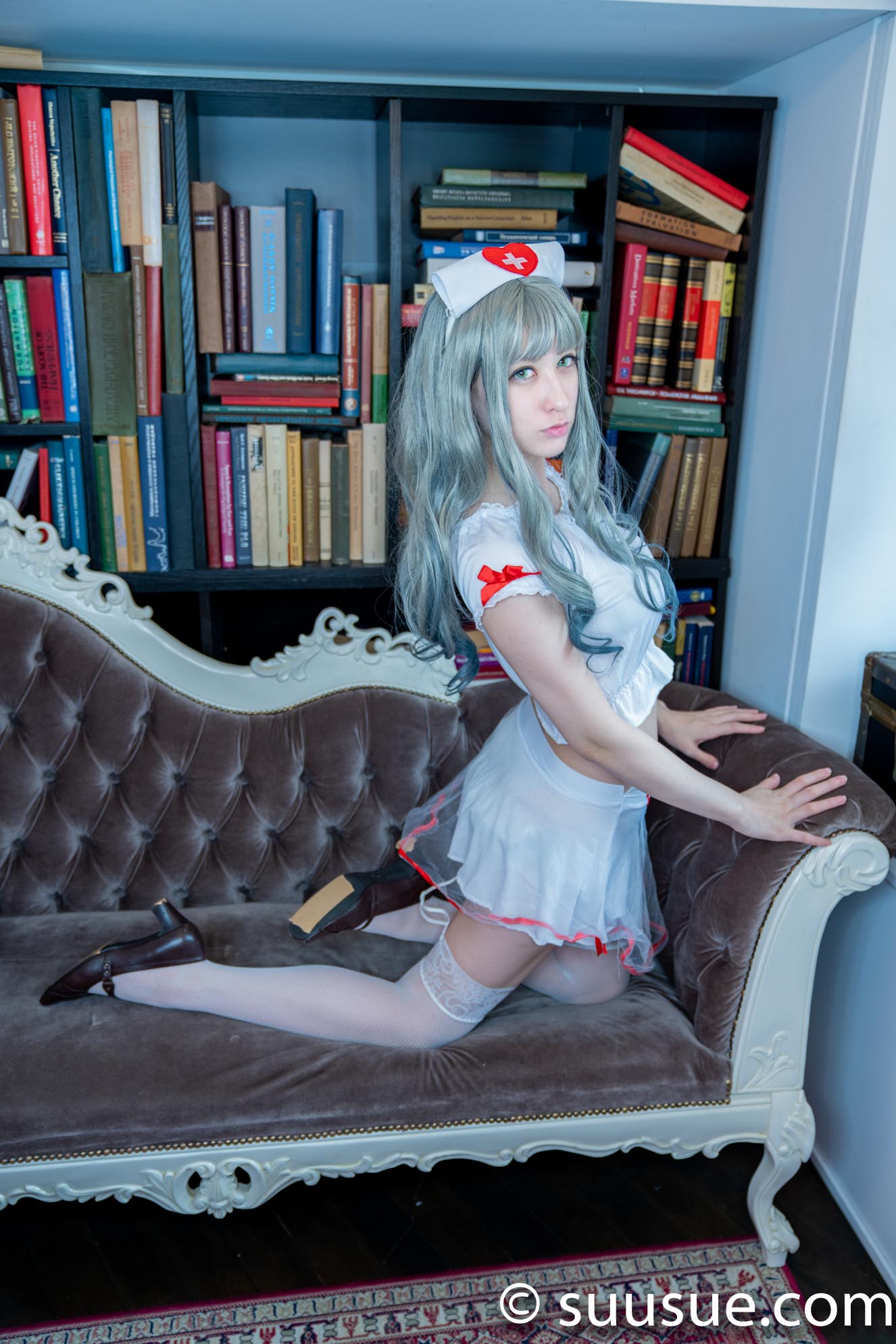八雲聖　白ナース　2019/03/10 ファルファーレ撮影会