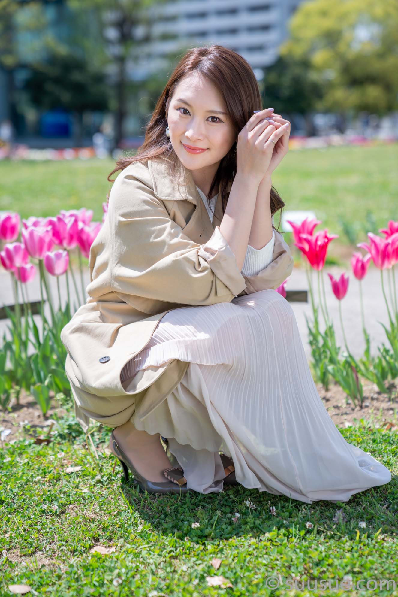 福江菜々華 2019/04/20 NewType撮影会 シンボルプロムナード公園