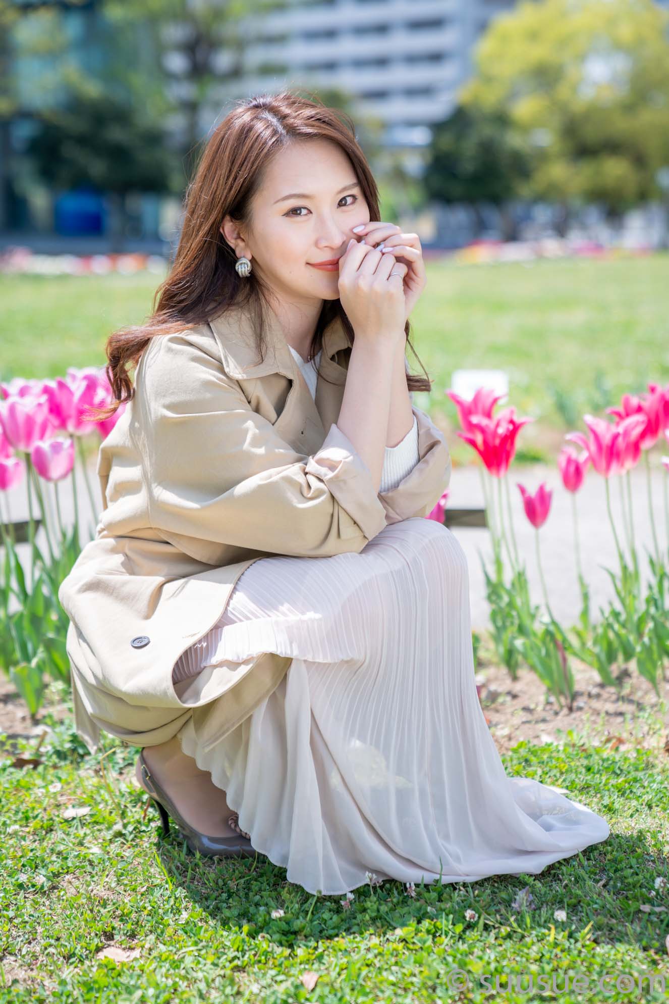 福江菜々華 2019/04/20 NewType撮影会 シンボルプロムナード公園