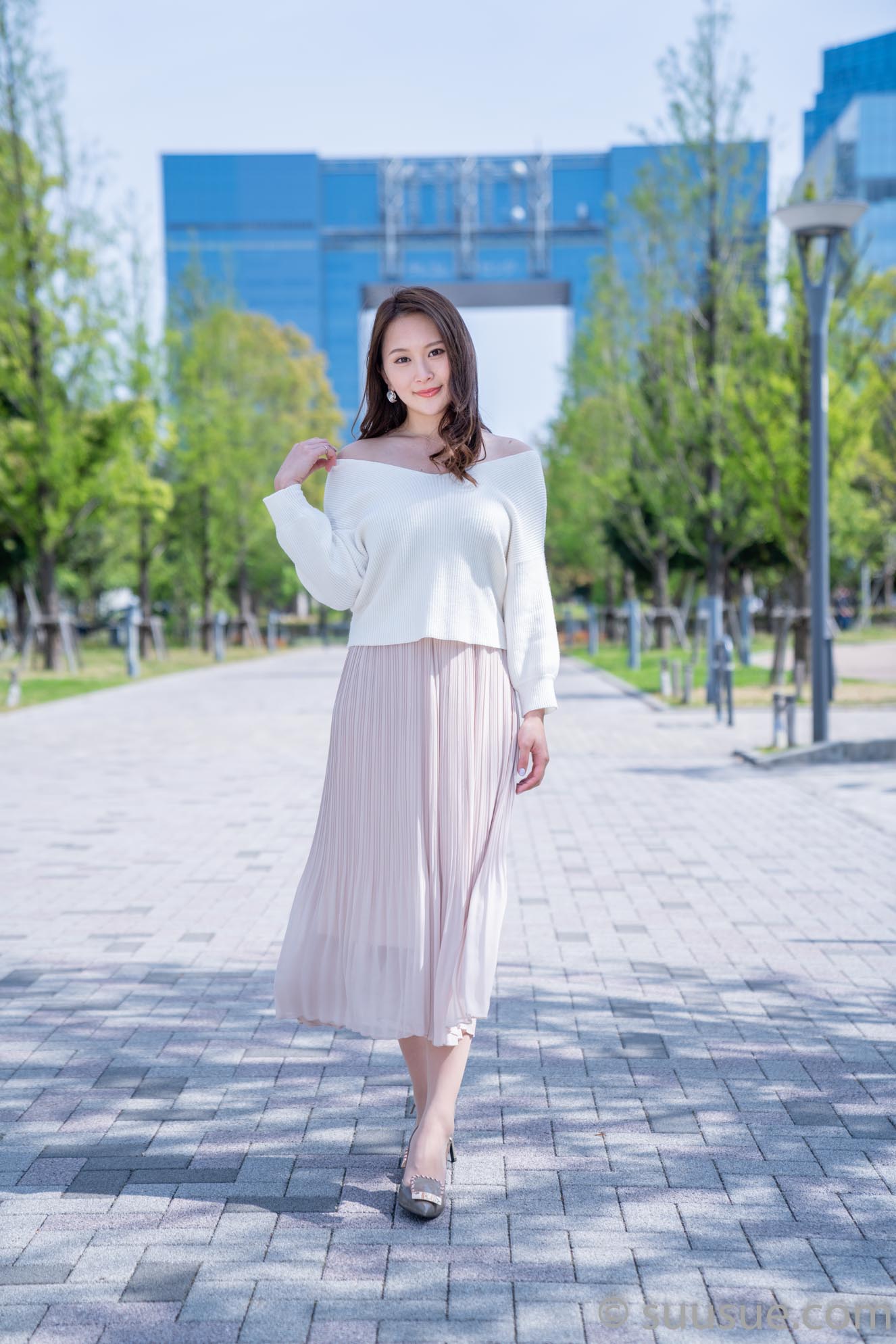 福江菜々華 2019/04/20 NewType撮影会 シンボルプロムナード公園