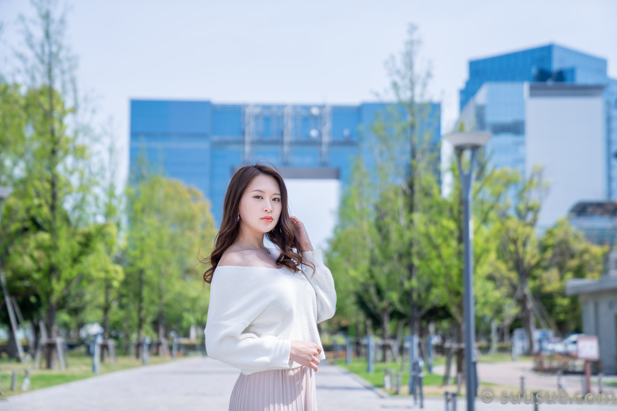 福江菜々華 2019/04/20 NewType撮影会 シンボルプロムナード公園