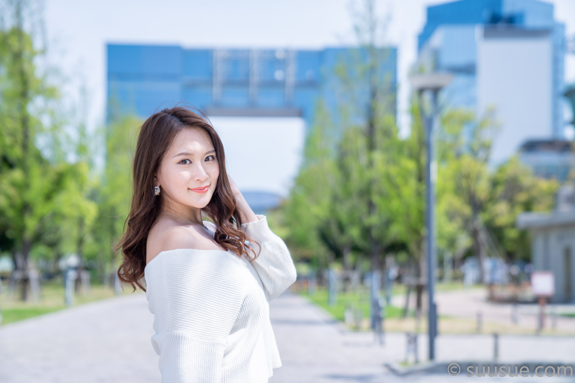 福江菜々華 2019/04/20 NewType撮影会 シンボルプロムナード公園