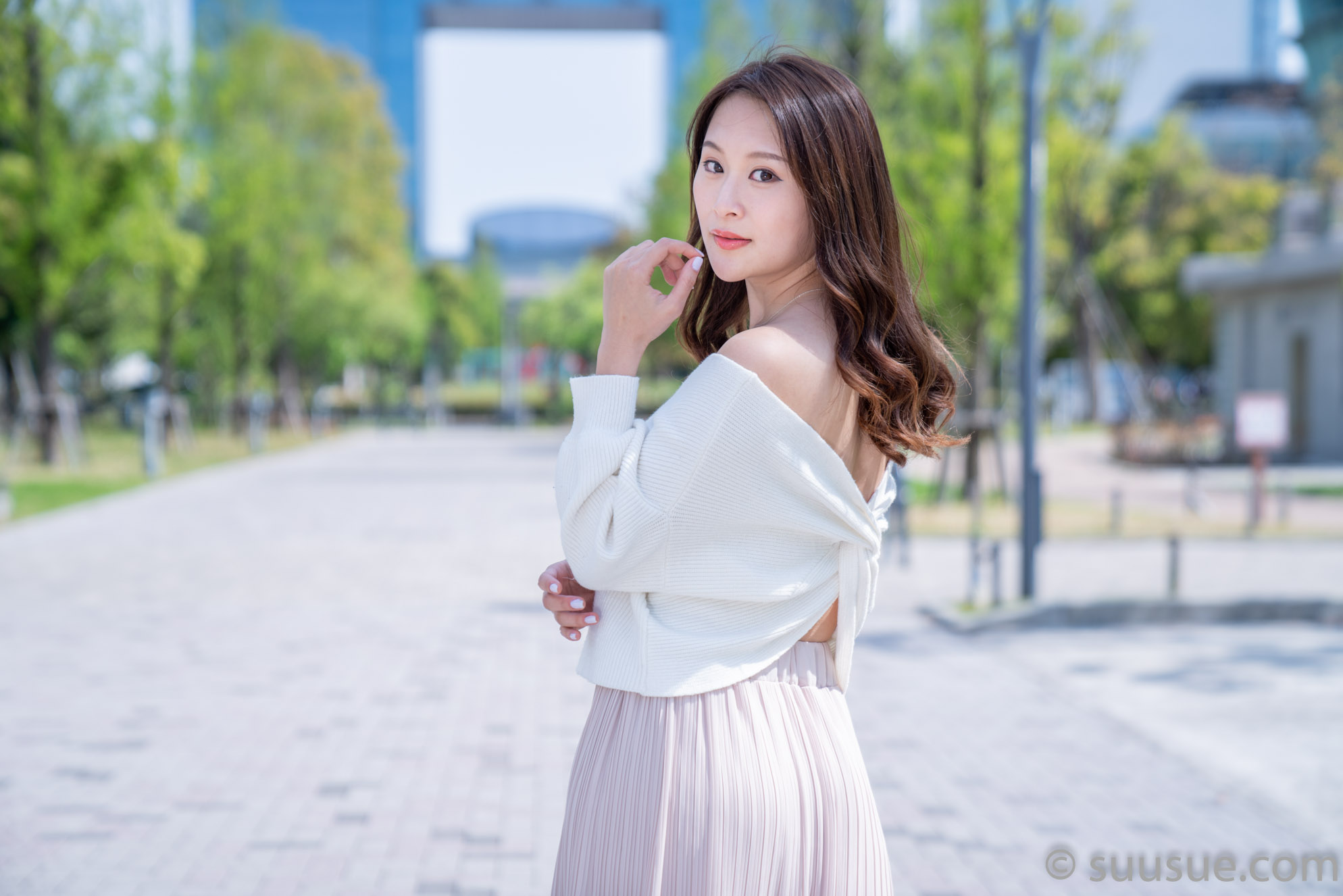 福江菜々華 2019/04/20 NewType撮影会 シンボルプロムナード公園