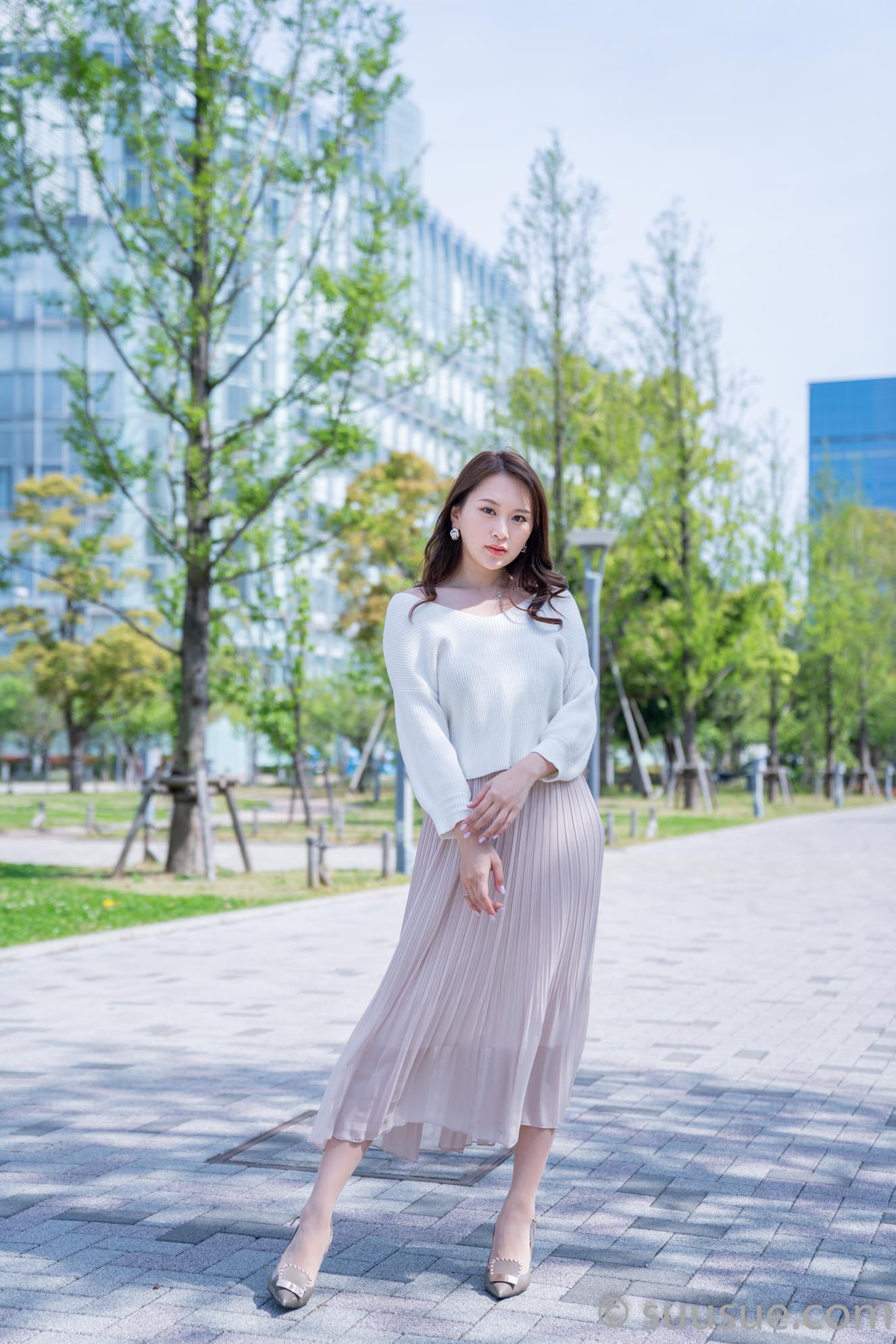 福江菜々華 2019/04/20 NewType撮影会 シンボルプロムナード公園
