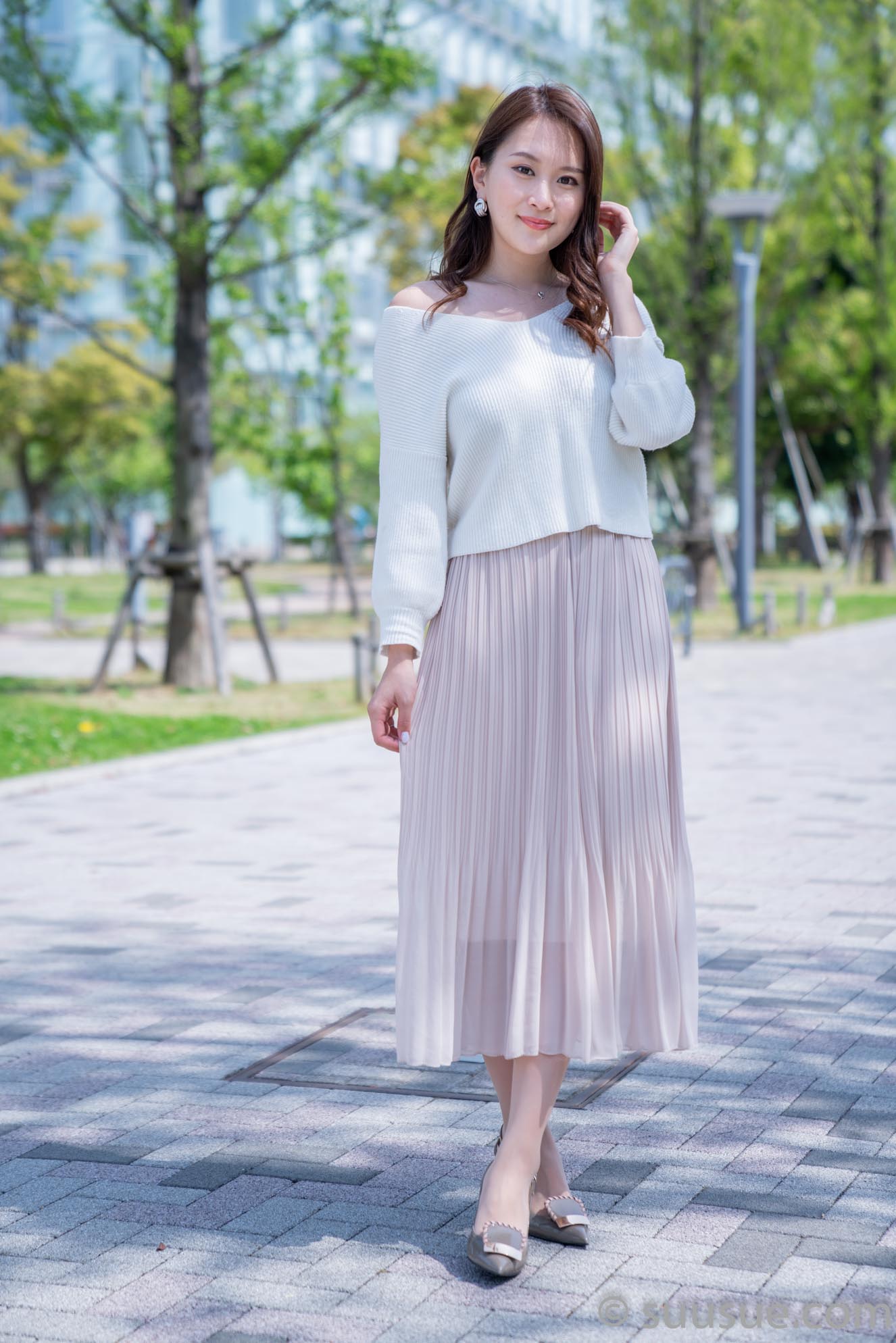 福江菜々華 2019/04/20 NewType撮影会 シンボルプロムナード公園