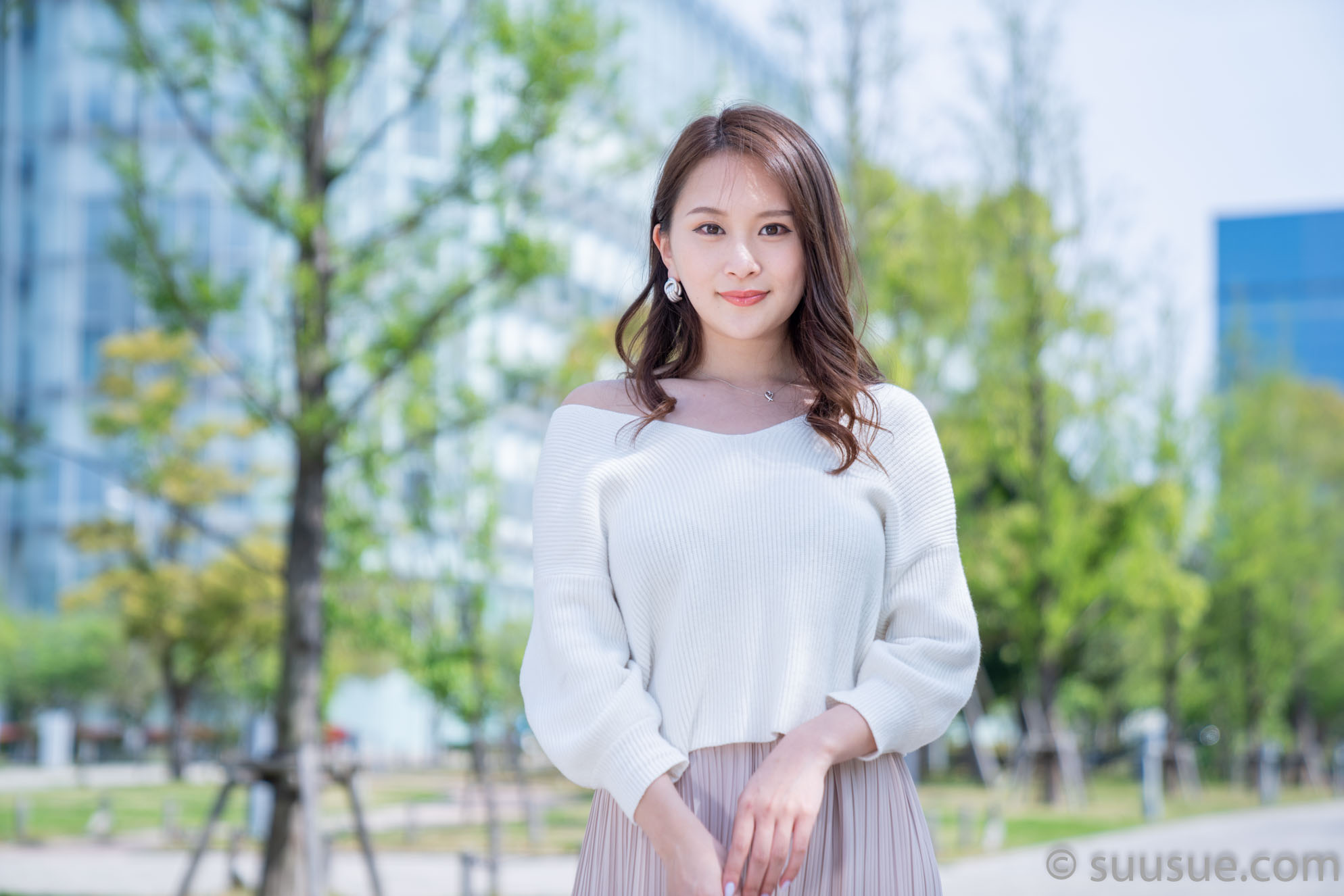 福江菜々華 2019/04/20 NewType撮影会 シンボルプロムナード公園