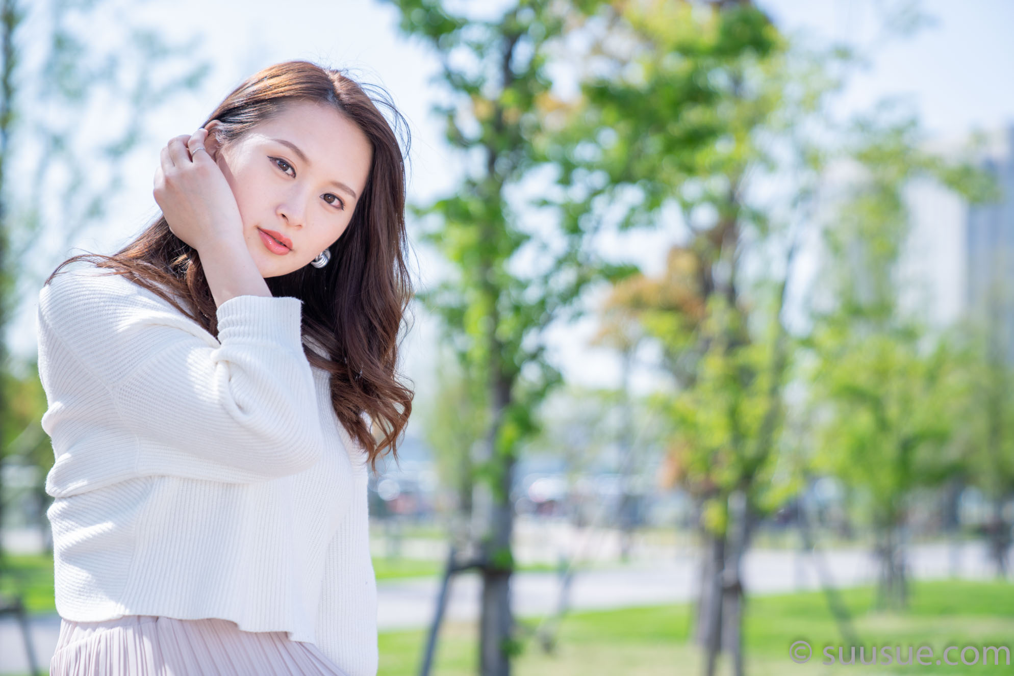 福江菜々華 2019/04/20 NewType撮影会 シンボルプロムナード公園