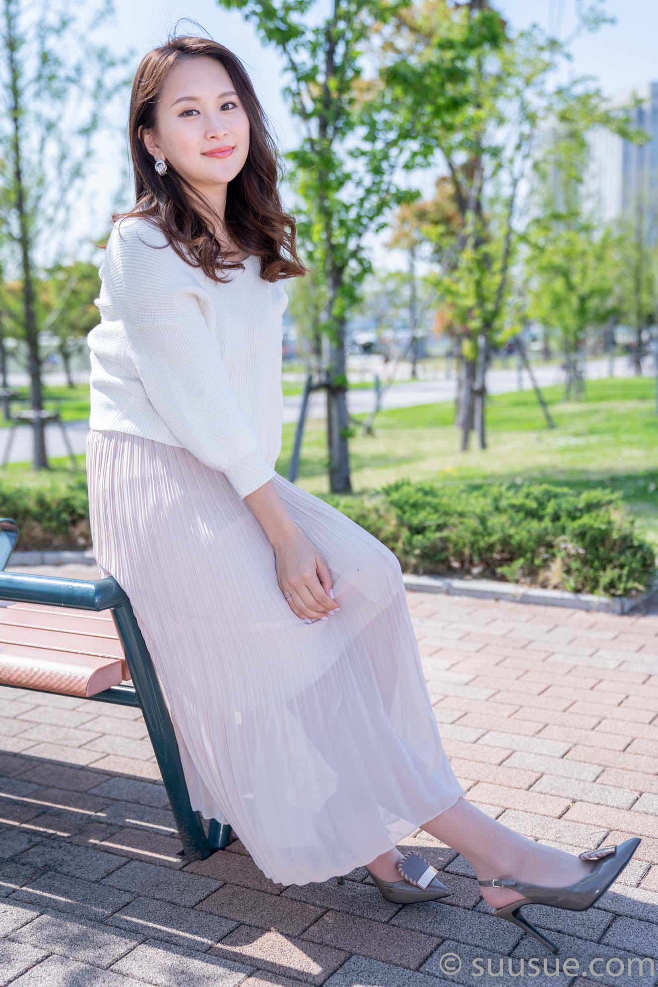 福江菜々華 2019/04/20 NewType撮影会 シンボルプロムナード公園