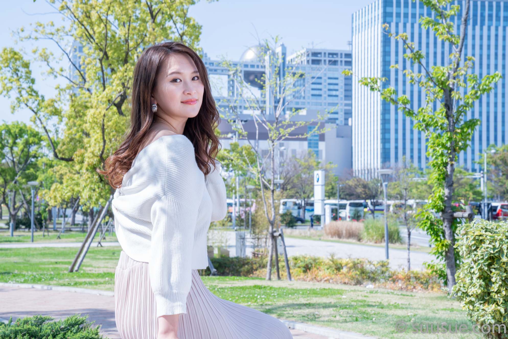 福江菜々華 2019/04/20 NewType撮影会 シンボルプロムナード公園