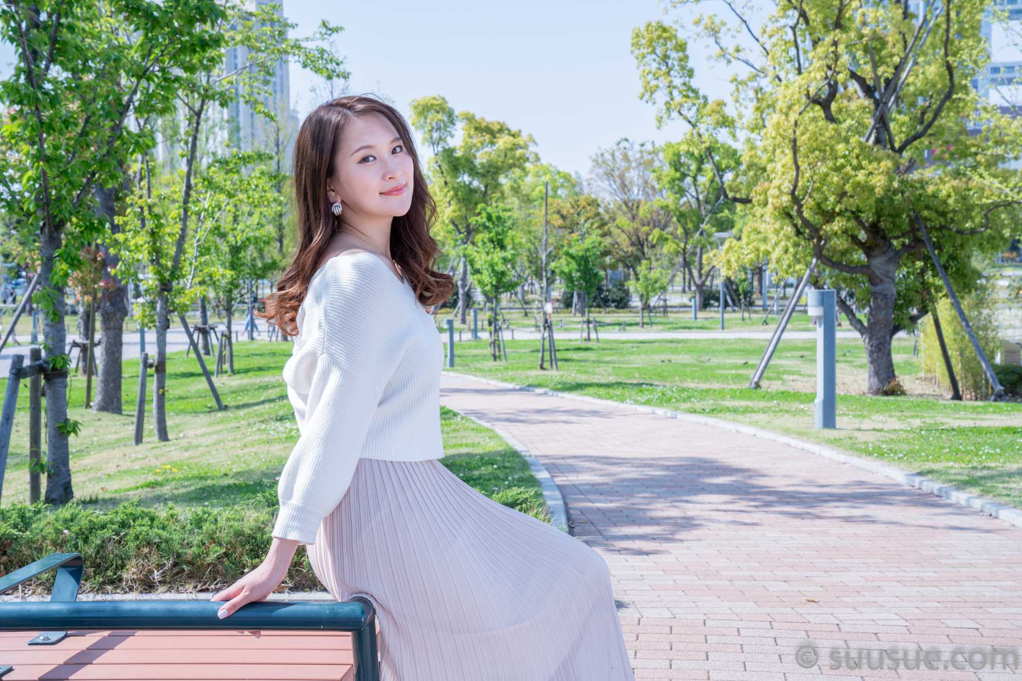 福江菜々華 2019/04/20 NewType撮影会 シンボルプロムナード公園