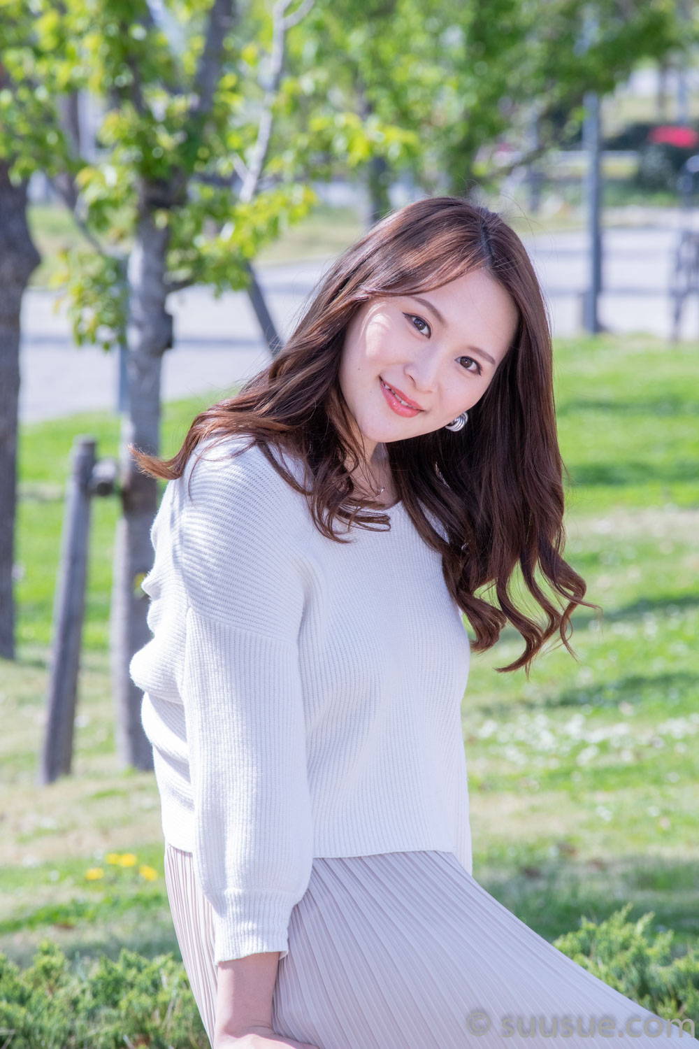福江菜々華 2019/04/20 NewType撮影会 シンボルプロムナード公園