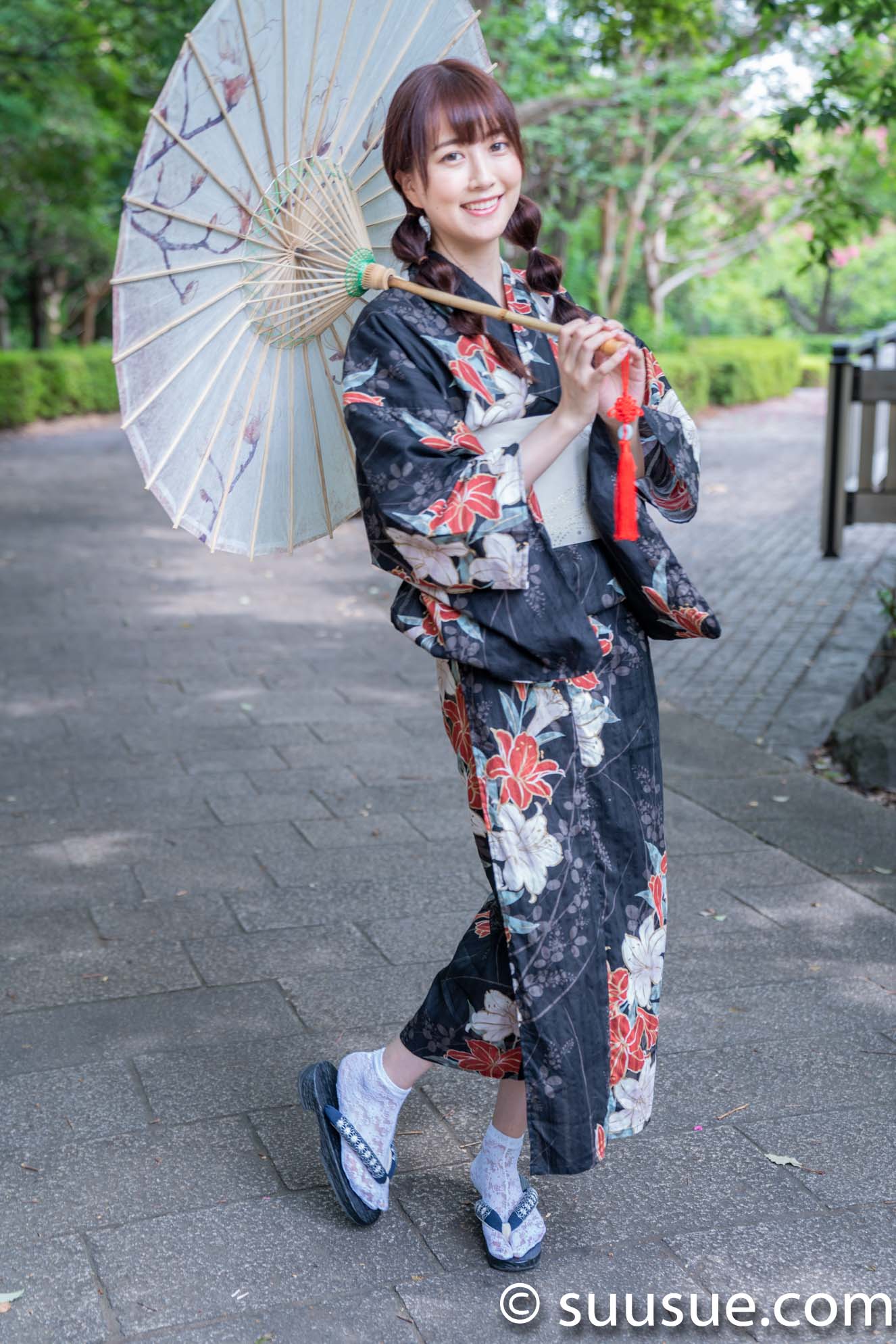 瀬谷ひかる 浴衣 2019/08/24 NewType撮影会 青海南ふ頭公園