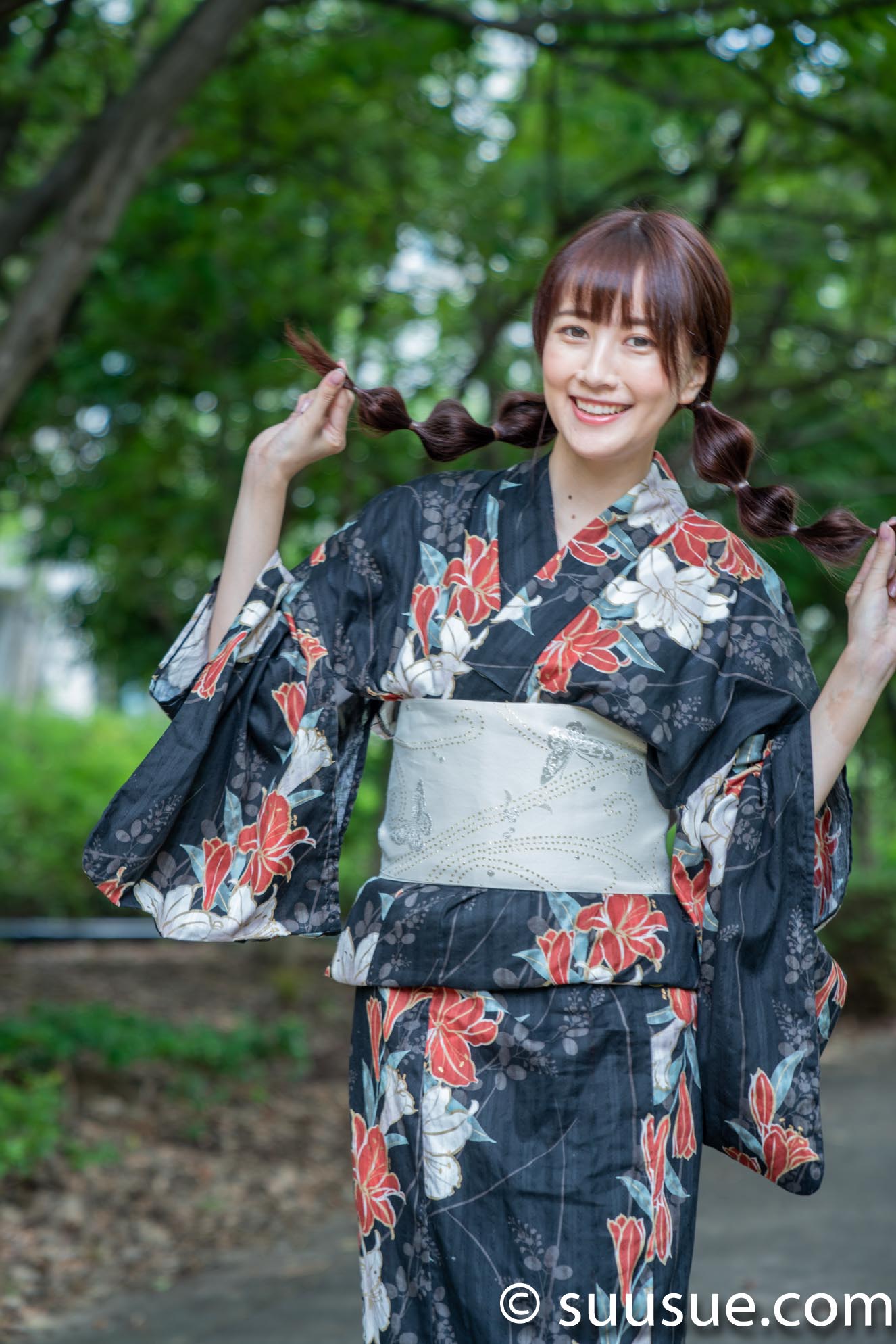 瀬谷ひかる 浴衣 2019/08/24 NewType撮影会 青海南ふ頭公園
