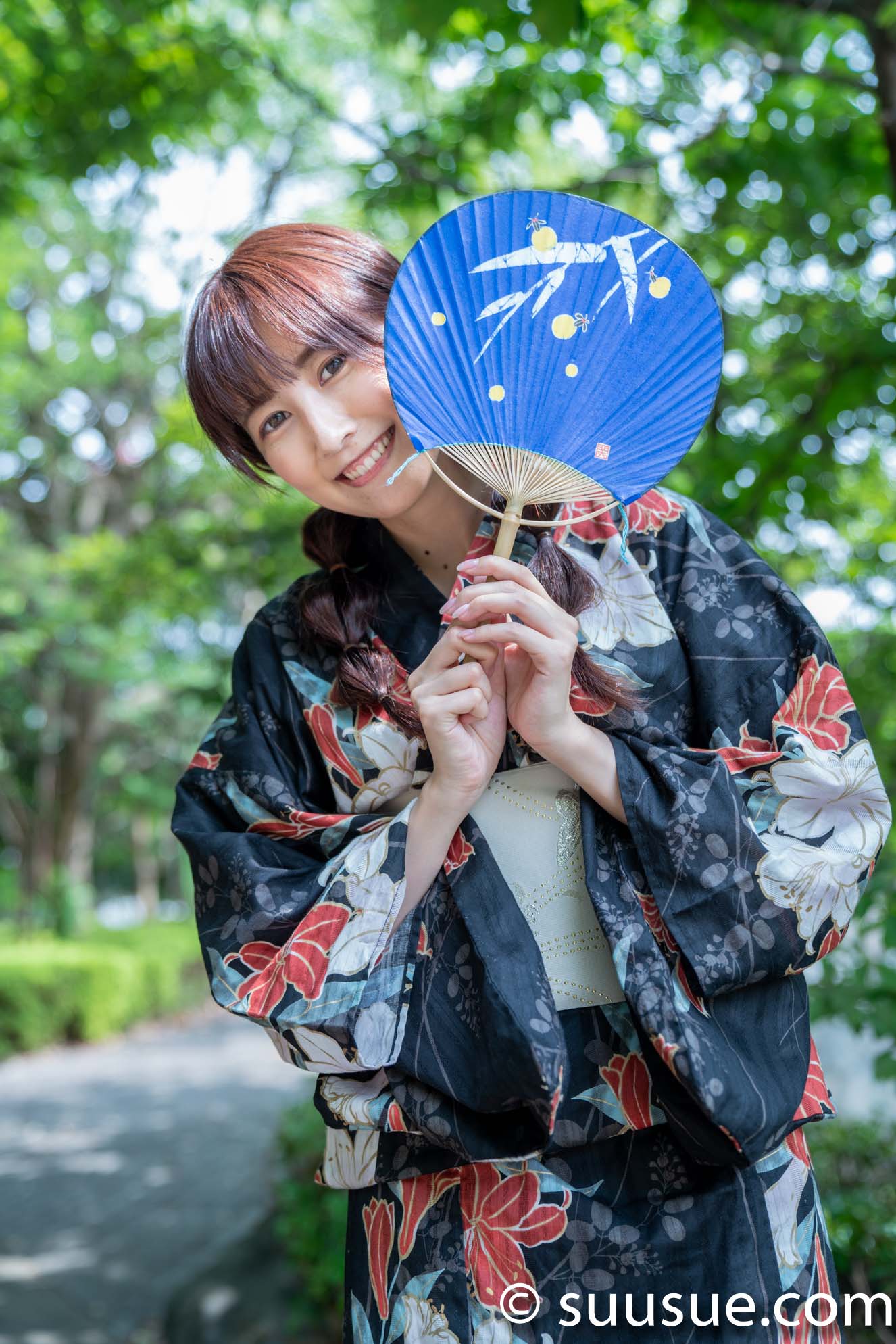 瀬谷ひかる 浴衣 2019/08/24 NewType撮影会 青海南ふ頭公園
