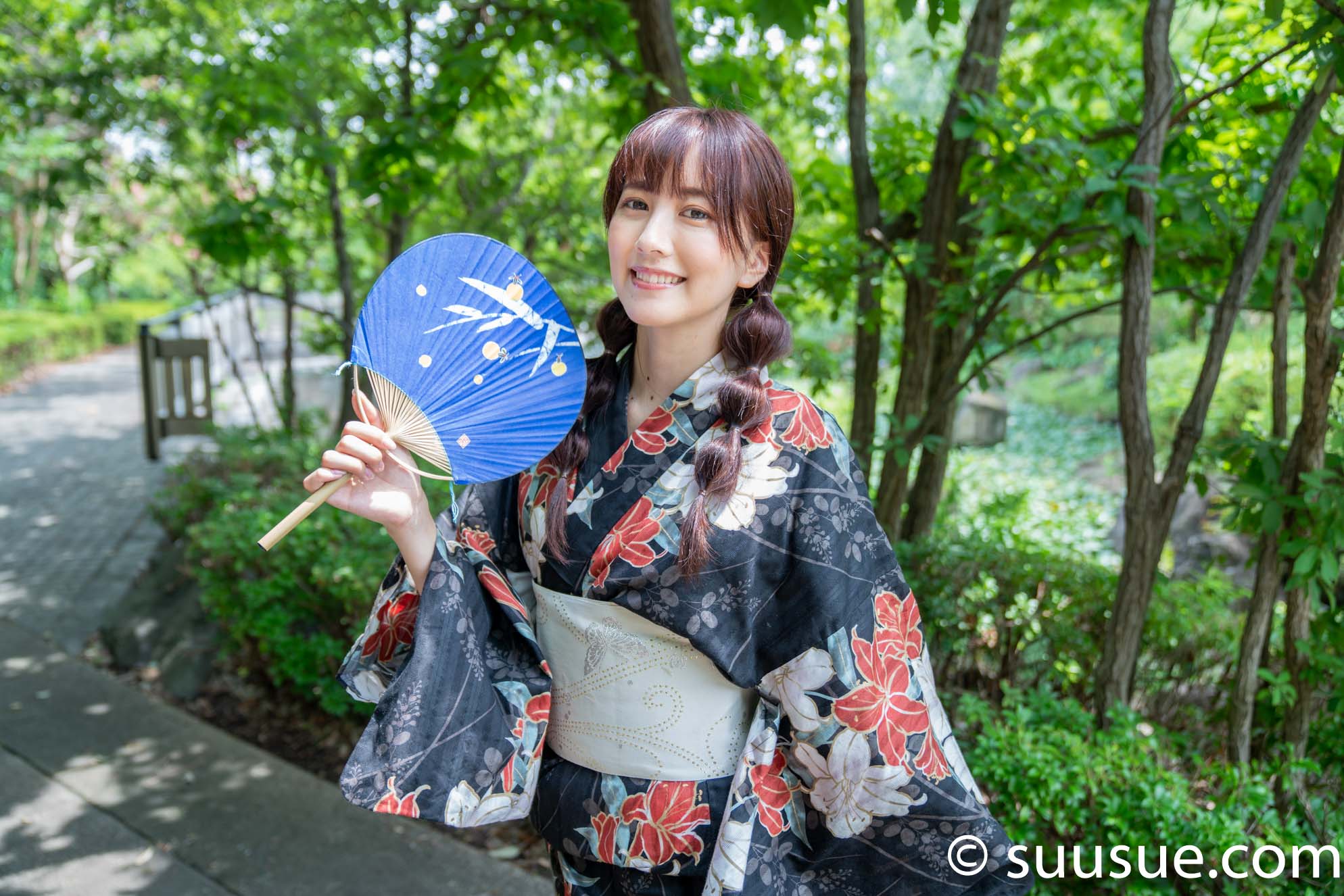 瀬谷ひかる 浴衣 2019/08/24 NewType撮影会 青海南ふ頭公園