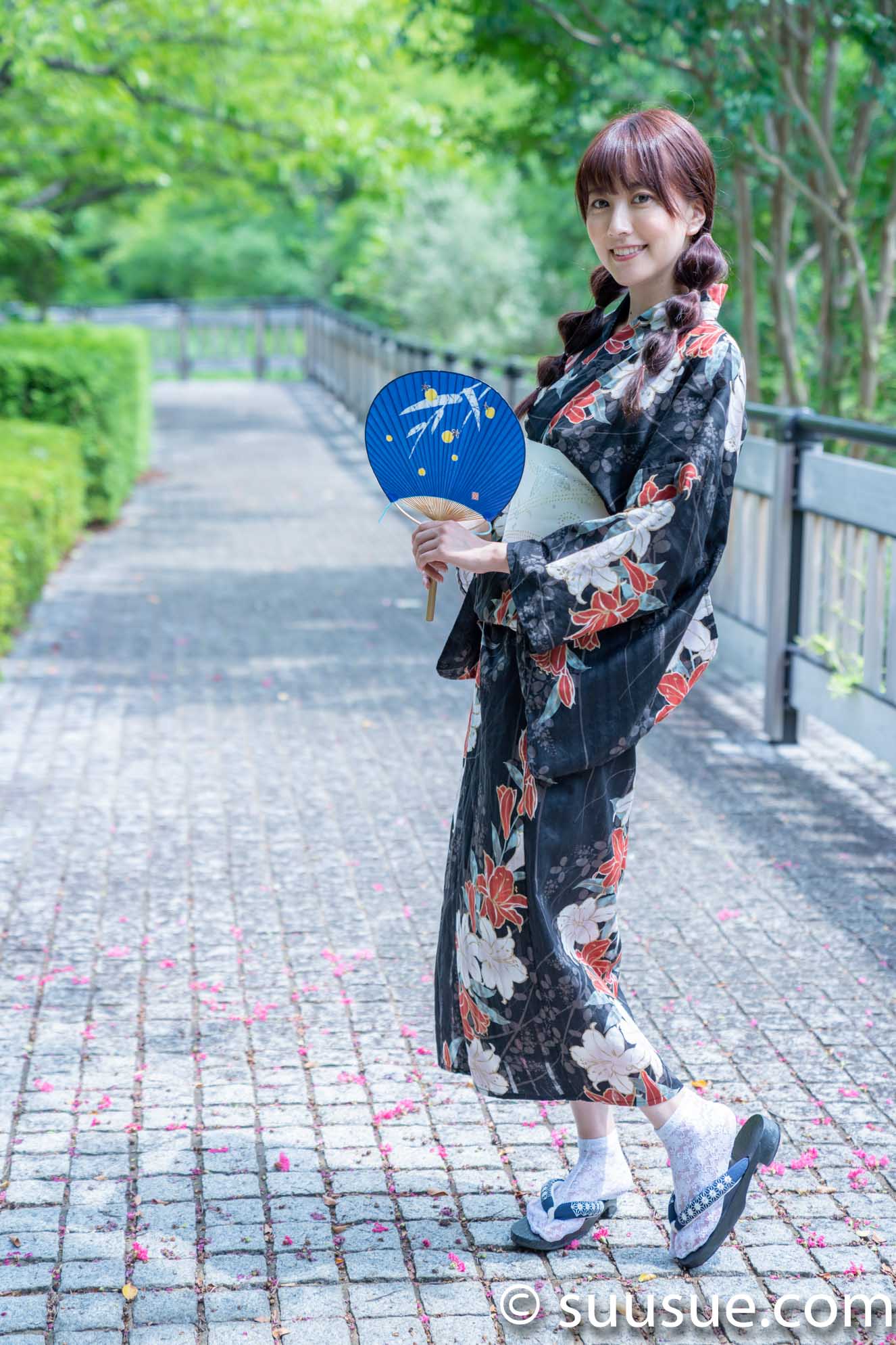 瀬谷ひかる 浴衣 2019/08/24 NewType撮影会 青海南ふ頭公園