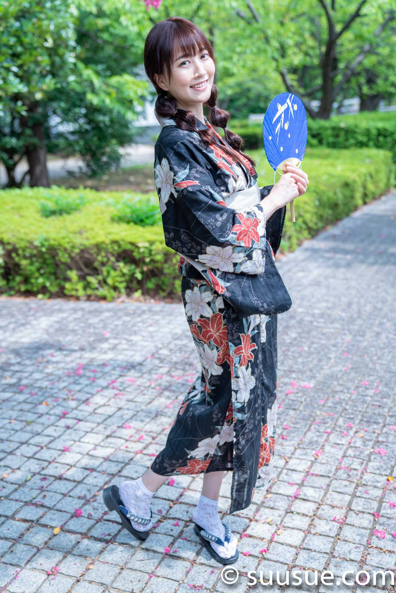 瀬谷ひかる 浴衣 2019/08/24 NewType撮影会 青海南ふ頭公園